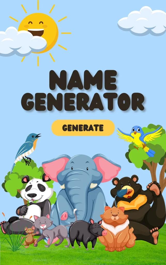 animal pets name generator